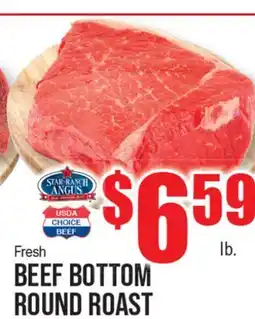 Extra Supermarket Fresh BEEF BOTTOM ROUND ROAST offer