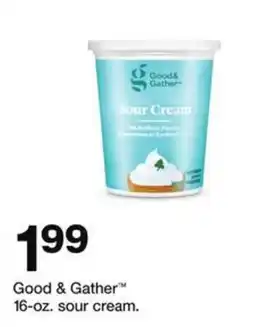 Target Good & Gather sour cream offer