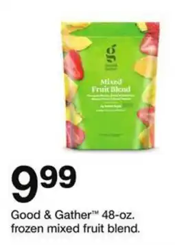 Target Good & Gather frozen mixed fruit blend offer