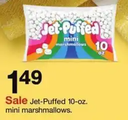 Target Jet-Puffed mini marshmallows offer