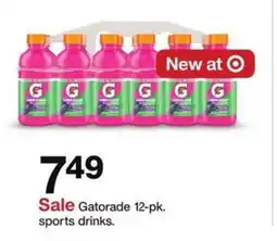 Target Gatorade offer