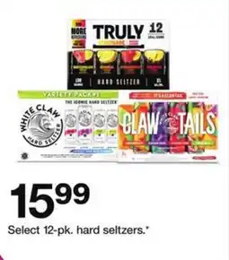 Target Select hard seltzers offer