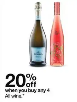 Target All wine offer