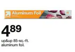 Target up&up 85-sq. ft. aluminum foil offer