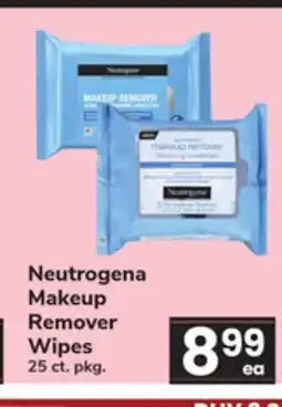 ACME Neutrogena Makeup Remover Wipes offer