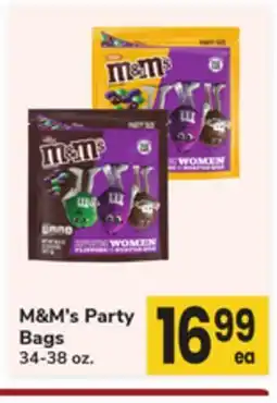 ACME M & M's Party Bags offer