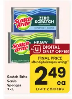 ACME Scotch-Brite Scrub Sponges offer