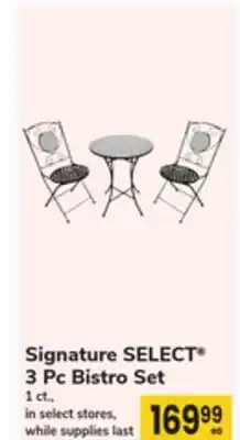 ACME Signature SELECT 3 Pc Bistro Set offer
