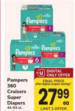 ACME Pampers 360 Cruisers Super Diapers offer
