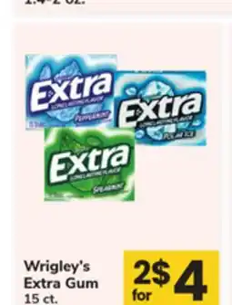 ACME Wrigley's Extra Gum offer