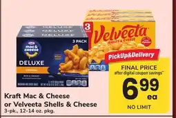 ACME Kraft Mac & Cheese or Velveeta Shells & Cheese offer