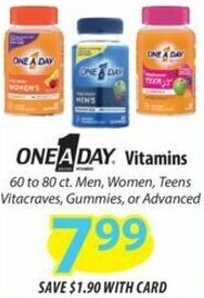 ACME One A Day Vitamins offer