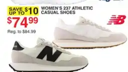 Dunham's Sports NEW BALANCE WOMEN'S 237 ATHLETIC CASUAL SHOES offer