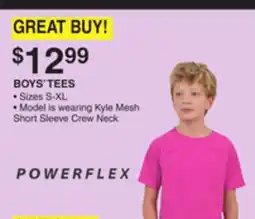 Dunham's Sports POWERFLEX BOYS' TEES offer