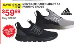 Dunham's Sports ADIDAS MEN'S LITE RACER ADAPT 7.0 RUNNING SHOES offer