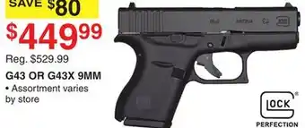 Dunham's Sports G43 OR G43X 9MM offer