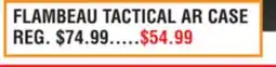 Dunham's Sports FLAMBEAU TACTICAL AR CASE offer