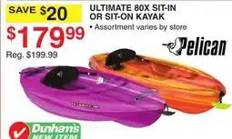 Dunham's Sports ULTIMATE 80X SIT-IN OR SIT-ON KAYAK offer