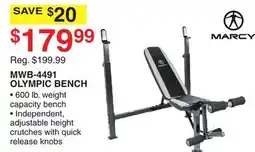 Dunham's Sports MWB-4491 OLYMPIC BENCH offer
