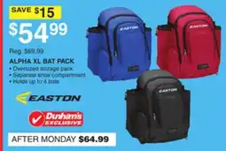 Dunham's Sports ALPHA XL BAT PACK offer