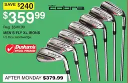 Dunham's Sports COBRA MEN'S FLY XL IRONS offer