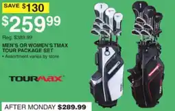 Dunham's Sports MEN'S OR WOMEN'S TMAX TOUR PACKAGE SET offer