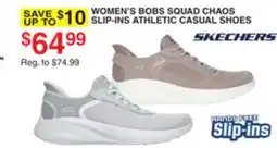 Dunham's Sports WOMEN'S BOBS SQUAD CHAOS SLIP-INS ATHLETIC CASUAL SHOES offer