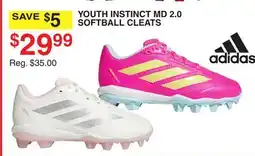 Dunham's Sports YOUTH INSTINCT MD 2.0 SOFTBALL CLEATS offer