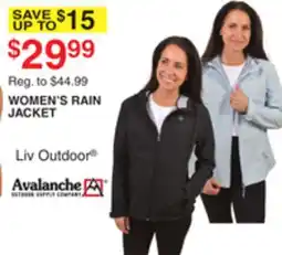 Dunham's Sports WOMEN'S RAIN JACKET offer