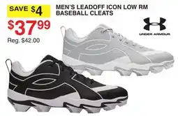Dunham's Sports UNDER ARMOUR MEN'S LEADOFF ICON LOW RM BASEBALL CLEATS offer