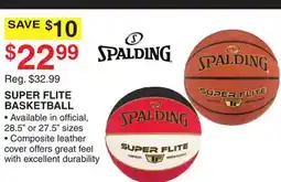 Dunham's Sports SUPER FLITE BASKETBALL offer