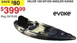 Dunham's Sports VALOR 100 SIT-ON ANGLER KAYAK offer