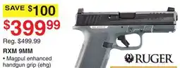 Dunham's Sports RUGER RXM 9MM offer