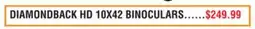 Dunham's Sports DIAMONDBACK HD 10X42 BINOCULARS offer