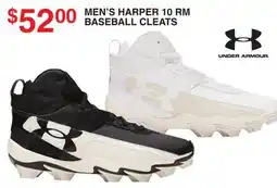 Dunham's Sports MEN'S HARPER 10 RM BASEBALL CLEATS offer