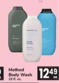 Safeway Method Body Wash offer