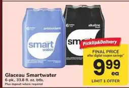 Safeway Glaceau Smartwater offer