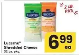 Safeway Lucerne Shredded Cheese offer