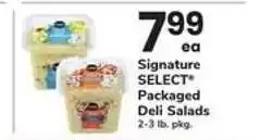 Safeway Signature SELECT Packaged Deli Salads offer