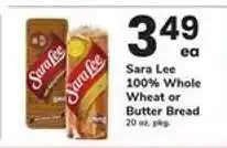 Safeway Sara Lee Bread offer
