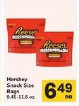 Safeway Hershey Snack Size Bags offer