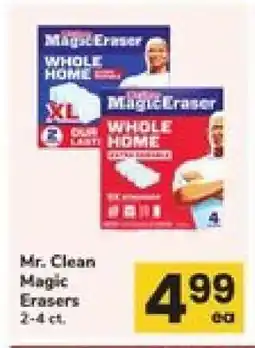 Safeway Mr. Clean Magic Erasers offer