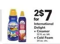 Safeway International Delight offer