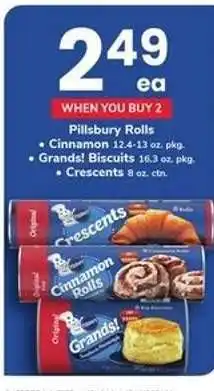 Safeway Pillsbury Rolls offer