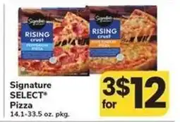 Safeway Signature SELECT Pizza offer
