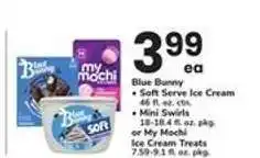 Safeway Blue Bunny Ice Cream Treats offer