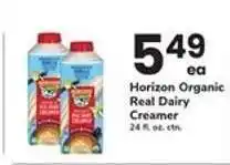 Safeway Horizon Organic Real Dairy Creamer offer