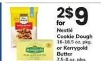 Safeway Nestlé Cookie Dough or Kerrygold Butter offer
