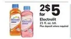Safeway Electrolit offer