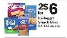 Safeway Kellogg's Snack Bars offer